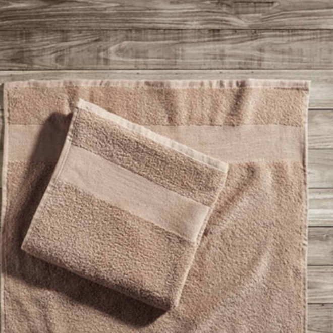 SERVIETTE EPONGE PERSONNALISABLE 'ISLAND BIO 50x100'