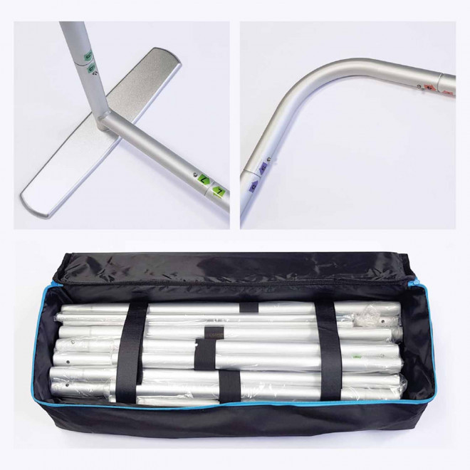 ARCHE PERSONNALISABLE DOUBLE EN ALUMINIUM 'HELLO GATE'