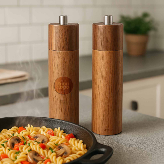 SET 2 MOULINS SET ET POIVRE PERSONNALISABLE 'MOULA'