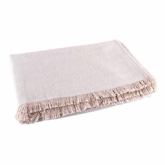 PLAID EN COTON PERSONNALISABLE 'NANGA' 260GR/M² 