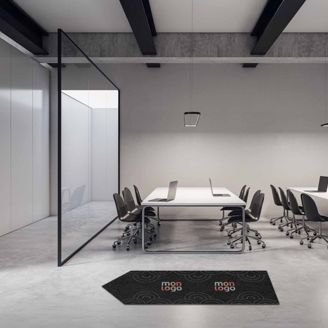 TAPIS D ACCUEIL PERSONNALISABLE 'BIENVENUE FORME'