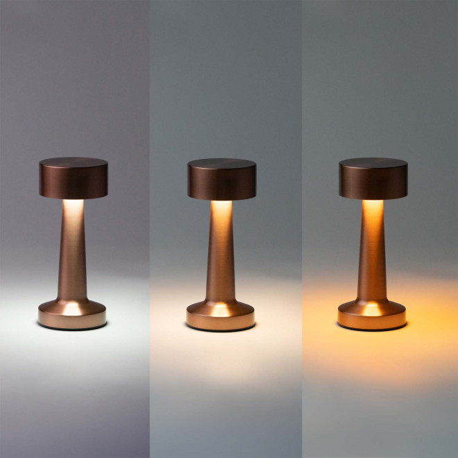 LAMPE LED DE TABLE PERSONNALISABLE 'MEYNU'