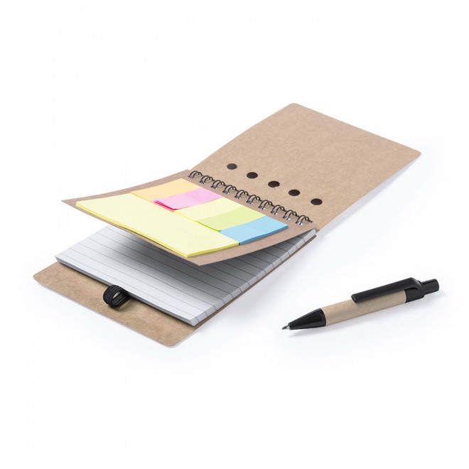 BLOC NOTES PERSONNALISE AVEC MARQUE PAGES 'SCARLI'