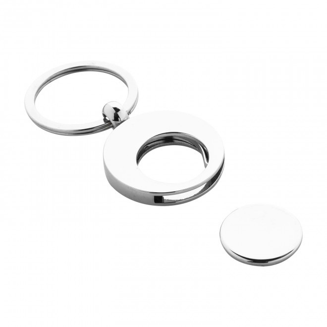 PORTE CLE JETON PERSONNALISE EN METAL 'MOMSY'