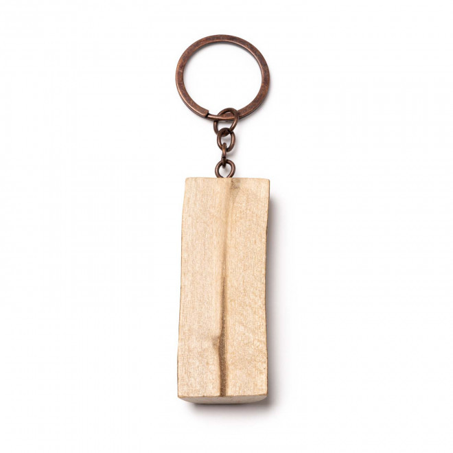 PORTE CLES PERSONNALISE EN BOIS CREUSE 'HOUTY'