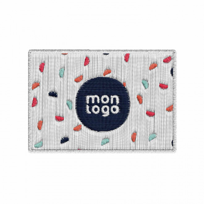MAGNET RECTANGLE BRODE PERSONNALISABLE 'COURSU'