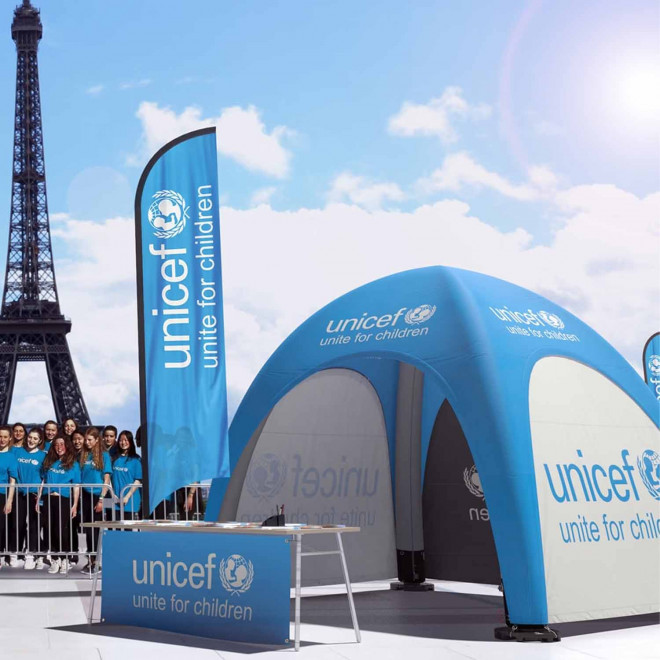 4 PORTES PERSONNALISABLES POUR TENTE 'INUITE'