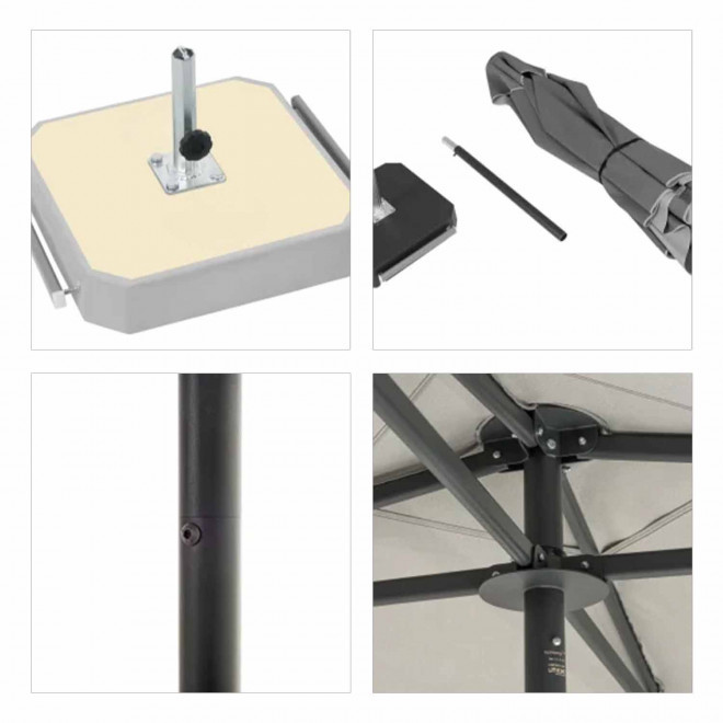 PARASOL SANS EMBASE PERSONNALISABLE 'SENTIDO RECYCLE'