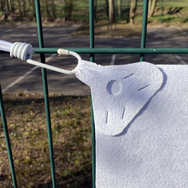 BACHE PERSONNALISEE 'REKLAM INTISSEE' 80X200 CM