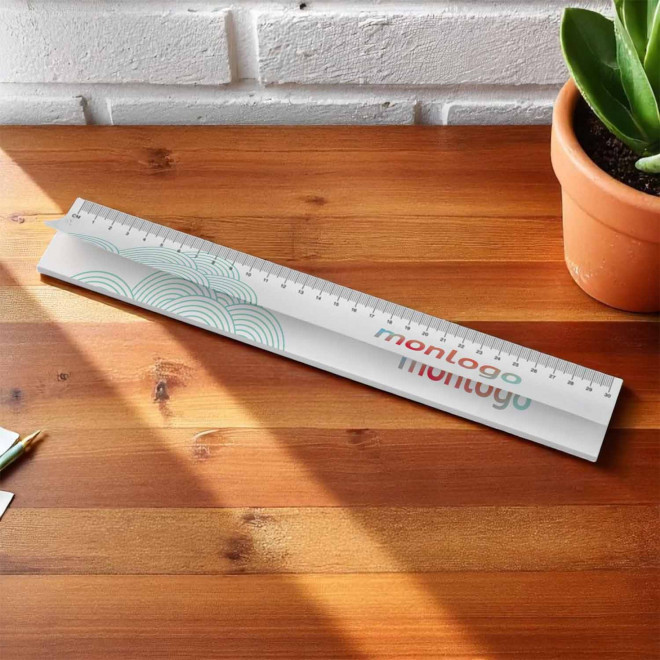 MEMOS RECYCLES AVEC REGLE PERSONNALISABLE 'RIGELLO'