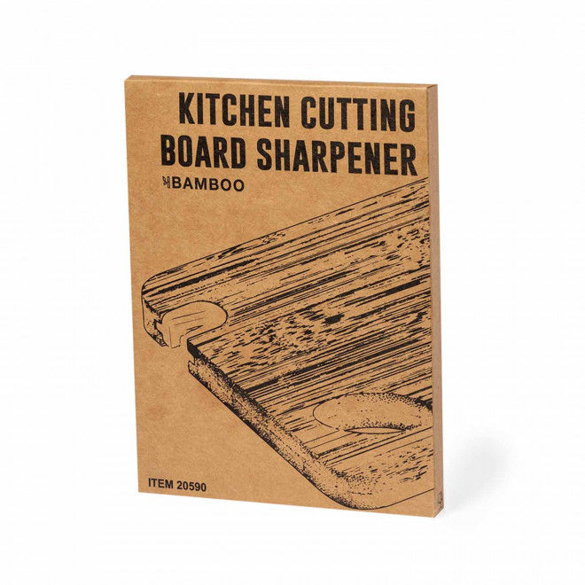 PLANCHE DÉCOUPER BAMBOU PERSONNALISE 'BOUVAL AIGUISEUR'