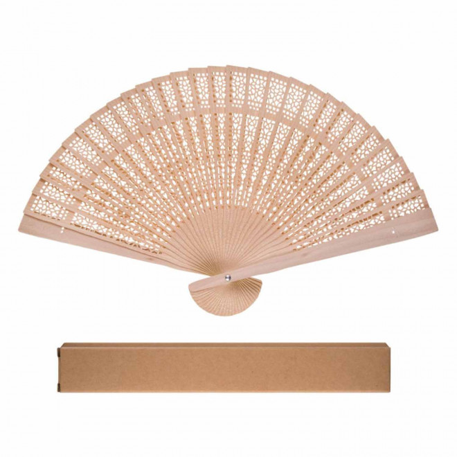 EVENTAIL EN BOIS PERSONNALISE 'SWOODY'