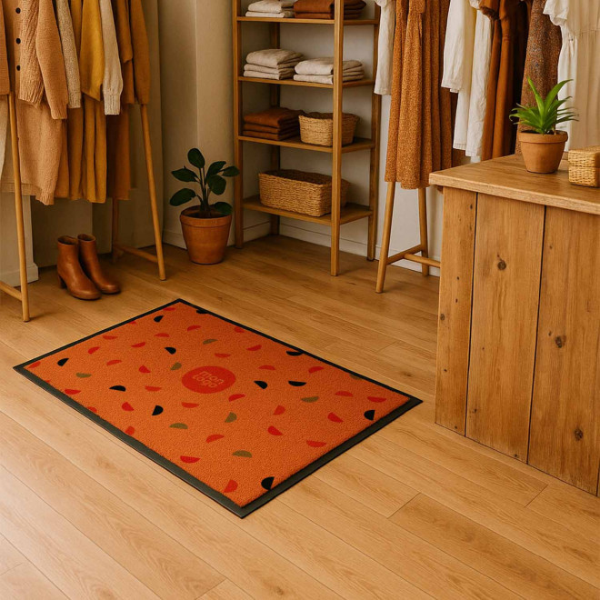 TAPIS INTERIEUR PERSONNALISABLE 'MILOW RECYCLE' 