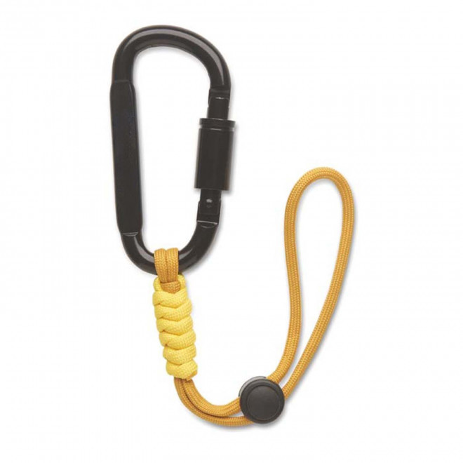 PORTE BOUTEILLE PERSONNALISABLE AVEC MOUSQUETON 'WATA'