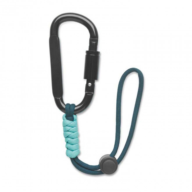 PORTE BOUTEILLE PERSONNALISABLE AVEC MOUSQUETON 'WATA'