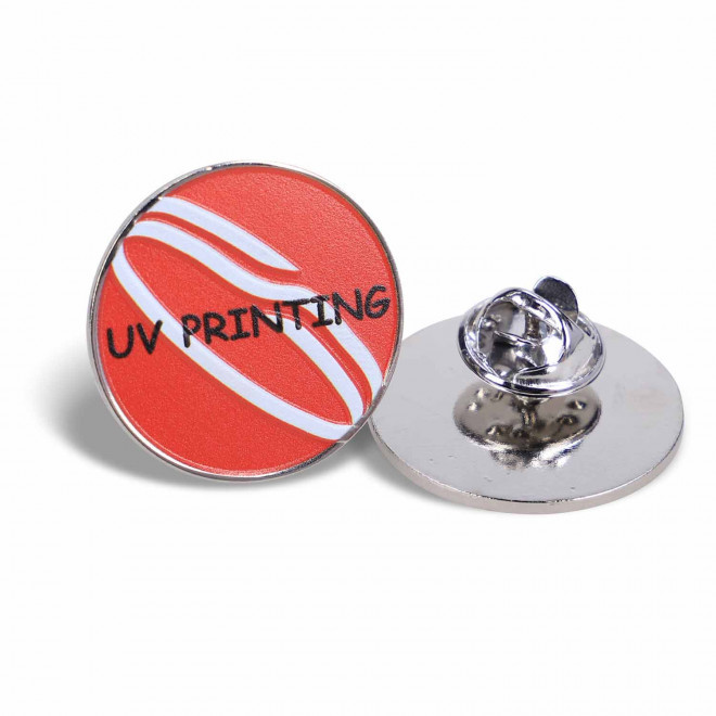 PINS PERSONNALISE EN FER UV 'PINOU'