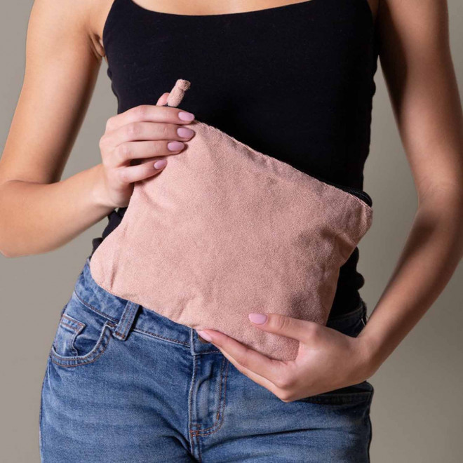 TROUSSE DE TOILETTE EPONGE PERSONNALISEE 'HUBY'