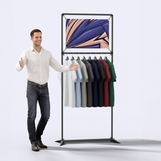 PORTANT NOMADE TEXTILE PERSONNALISE 'TOWEAR'