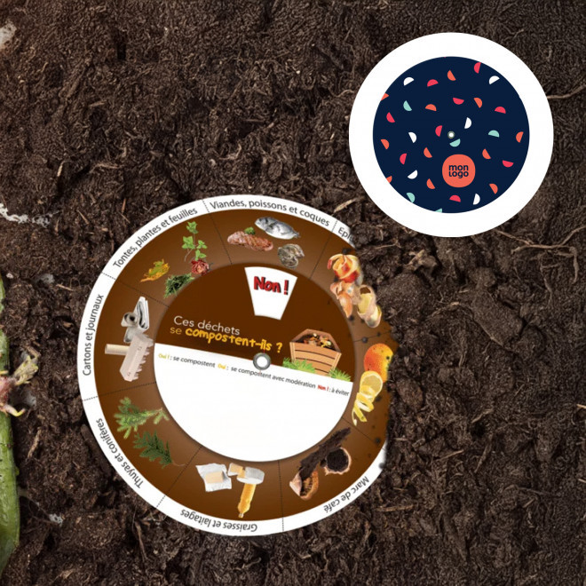 DISQUE PEDAGOGIQUE PERSONNALISE 'COMPOSTAGE'