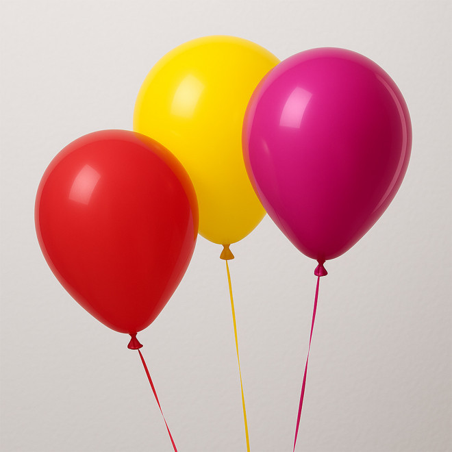 BALLON TRANSPARENT PERSONNALISE ø27 CM 'LUFT QUADRI'