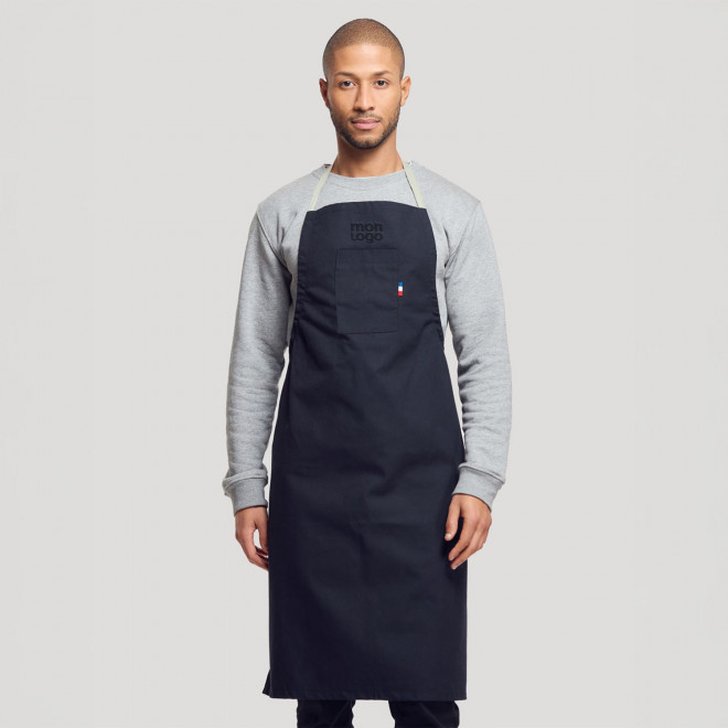 TABLIER MADE IN FRANCE PERSONNALISE 'ESCOFFIER'