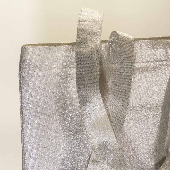 SAC SHOPPING BRILLANT PERSONNALISABLE 'SHINYTA'