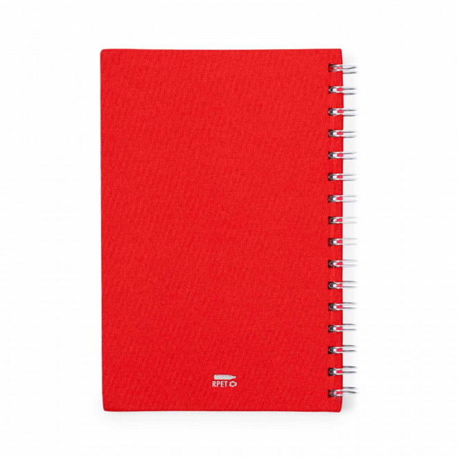 CARNET EN RPET A SPIRALES PERSONNALISABLE 'JAMSA'