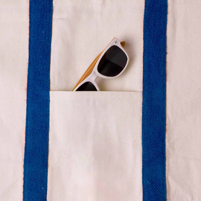 SAC COTON PERSONNALISABLE BICOULEUR 'ARIATI'