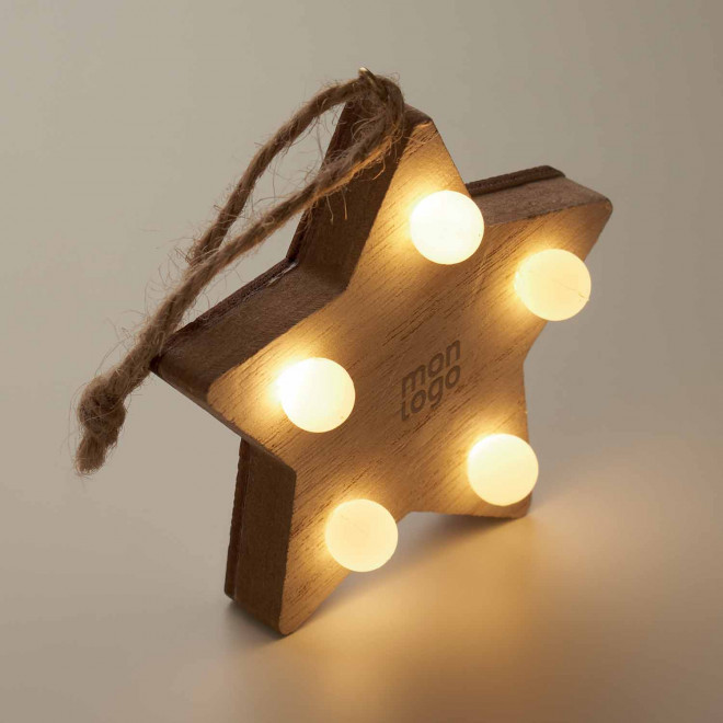 ORNEMENT LUMINEUX PERSONNALISABLE 'FEERI'