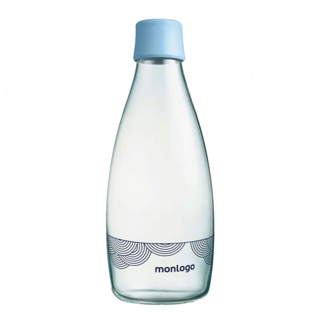 BOUTEILLE VERRE 800ML PERSONNALISABLE 'ORIGINAL 08'