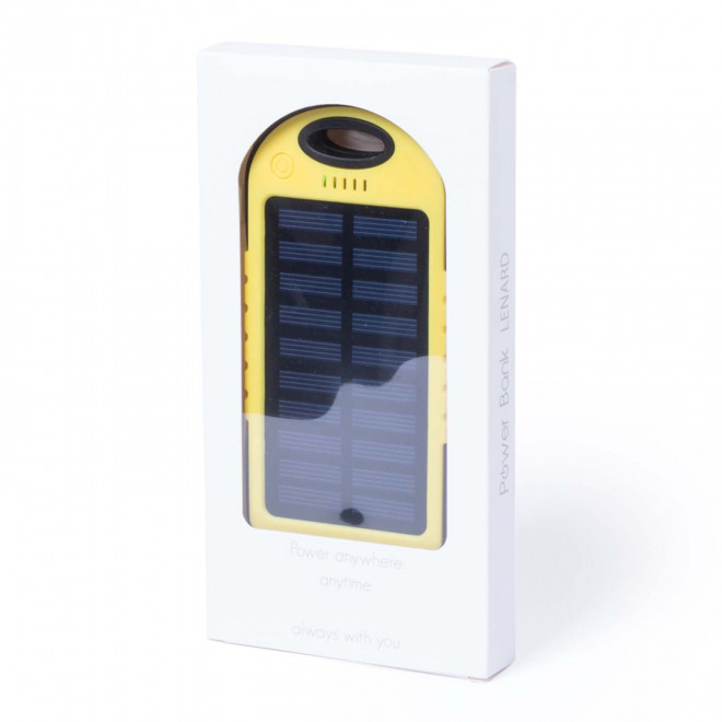 POWERBANK SOLAIRE PERSONNALISABLE 4000MAH 'AIRSOL'