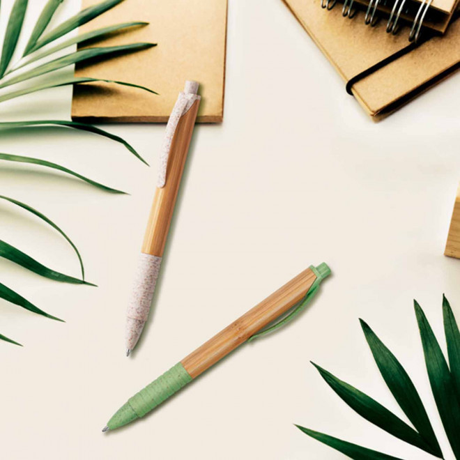STYLO PERSONNALISABLE EN BAMBOU 'BAMGRIP'