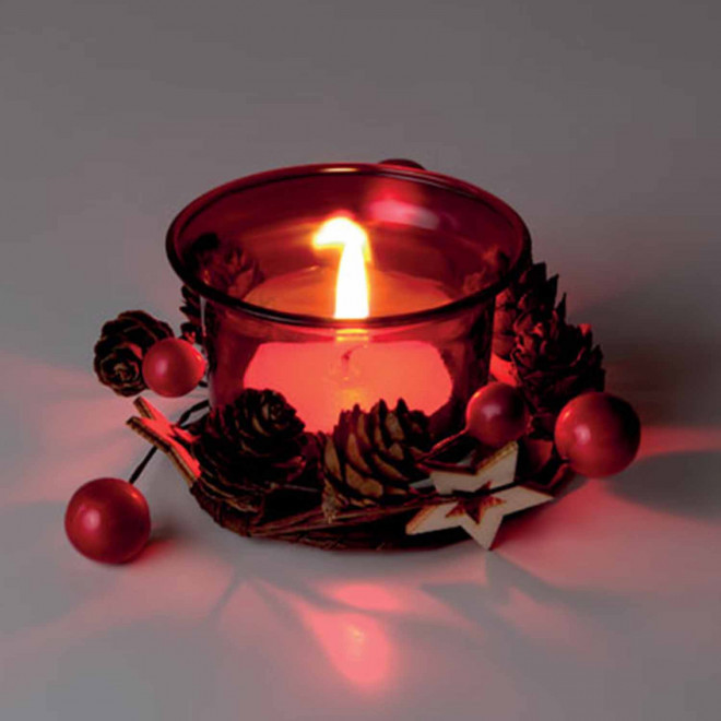 BOUGIE DECORATIVE PERSONNALISABLE 'KARRA'