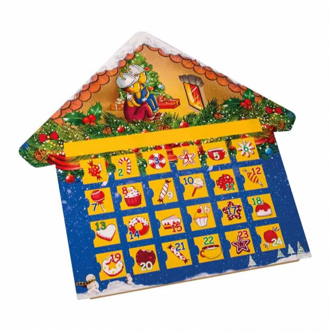 CALENDRIER DE L AVENT A LA FORME PERSONNALISABLE 'SMACKI'