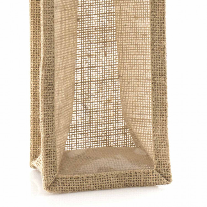 SAC BOUTEILLE EN JUTE PERSONNALISE 'NONYM'