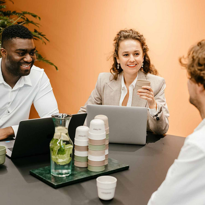 GOBELET PERSONNALISABLE EMPILABLE 220ML 'BE O'