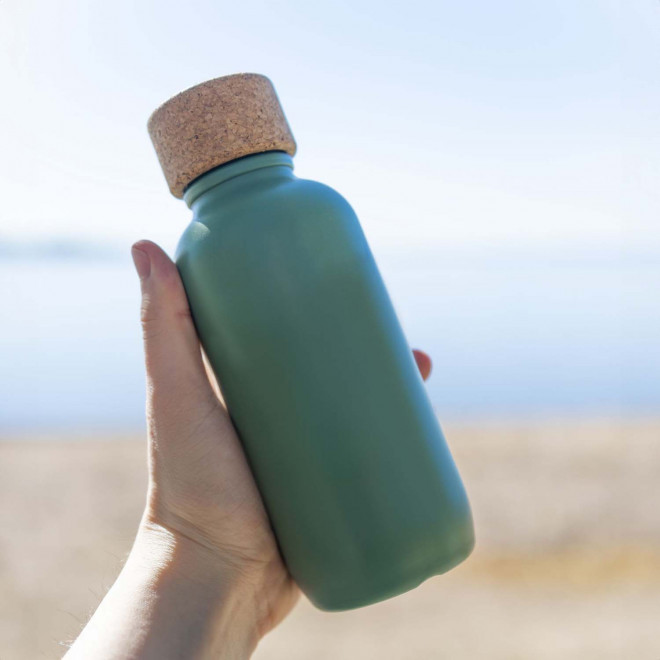 BOUTEILLE PERSONNALISABLE EN BIODECHETS 650ML 'KAKTOO'