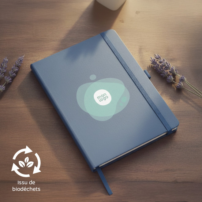 CARNET A5 PERSONNALISE BIODECHETS 'HORUBIO'