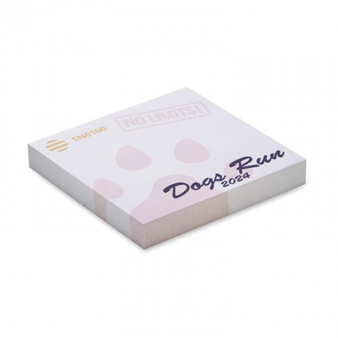 MEMOS PERSONNALISABLE 50 FEUILLES 'FORNOTE' 7.2X7.2 CM