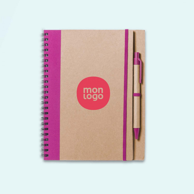 CARNET A SPIRALES NON LIGNE PERSONNALISABLE 'BIG RAMSES'