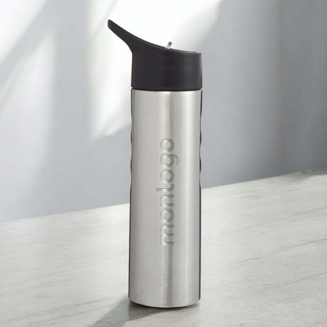 GOURDE DE SPORT PERSONNALISEE EN INOX 750ML 'XITRIE'