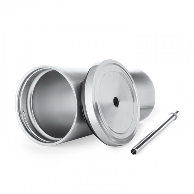 GOBELET ACIER AVEC PAILLE 600ML PERSONNALISABLE 'GODRINK'