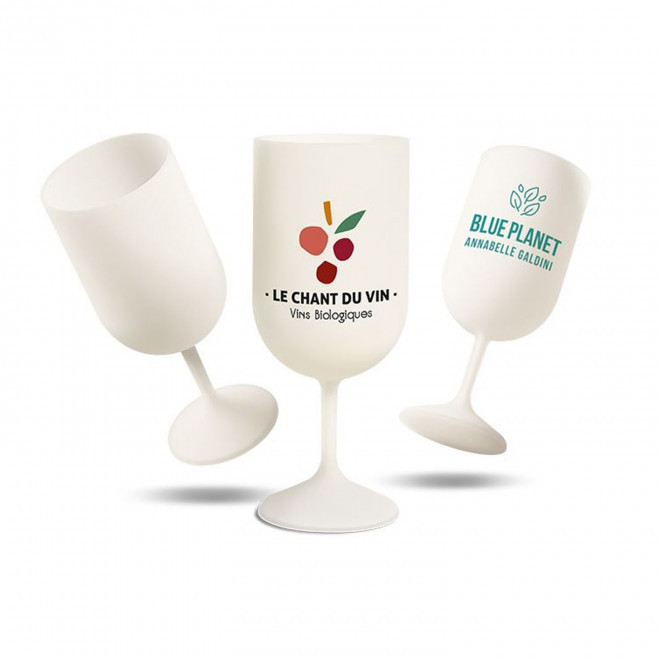 VERRE A VIN MIF PERSONNALISE 'BIOCUPVIN FRANCE' 18CL