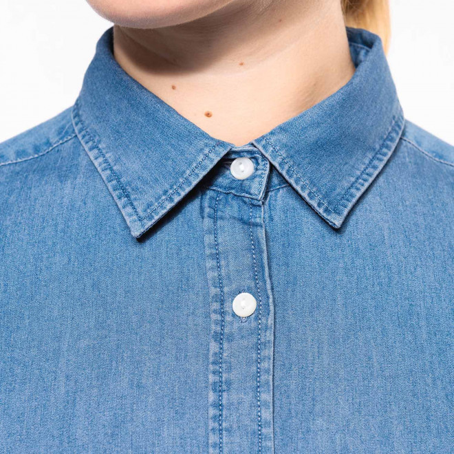 CHEMISE FEMME PERSONNALISEE 'URBAN DENIM'