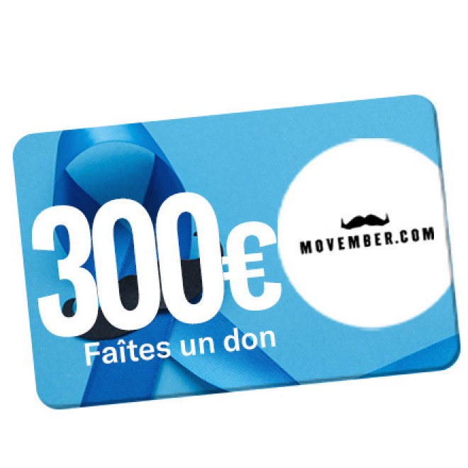 OBJETRAMA REVERSE UN DON DE 300€ À MOVEMBER