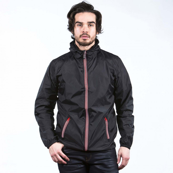 COUPE VENT MIXTE ZIP TRICOLORE PERSONNALISE 'SPEED'