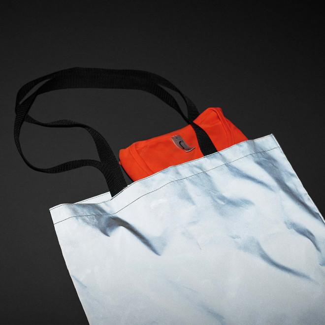 TOTE BAG REFLECHISSANT PERSONNALISE 'FRANK'