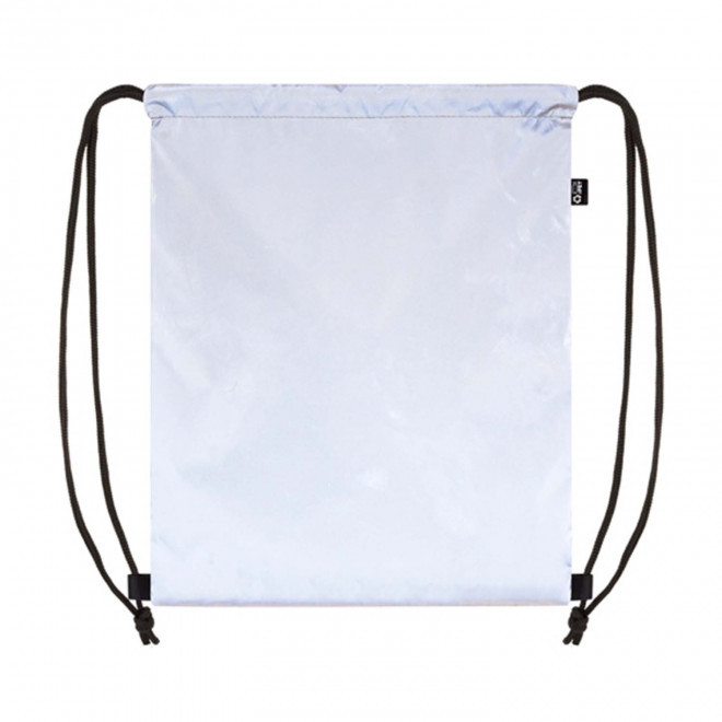 SAC CORDELETTES RPET REFLECHISSANT PERSONNALISE 'FRACI'