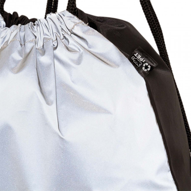 SAC CORDELETTES RPET REFLECHISSANT PERSONNALISE 'FRACI'