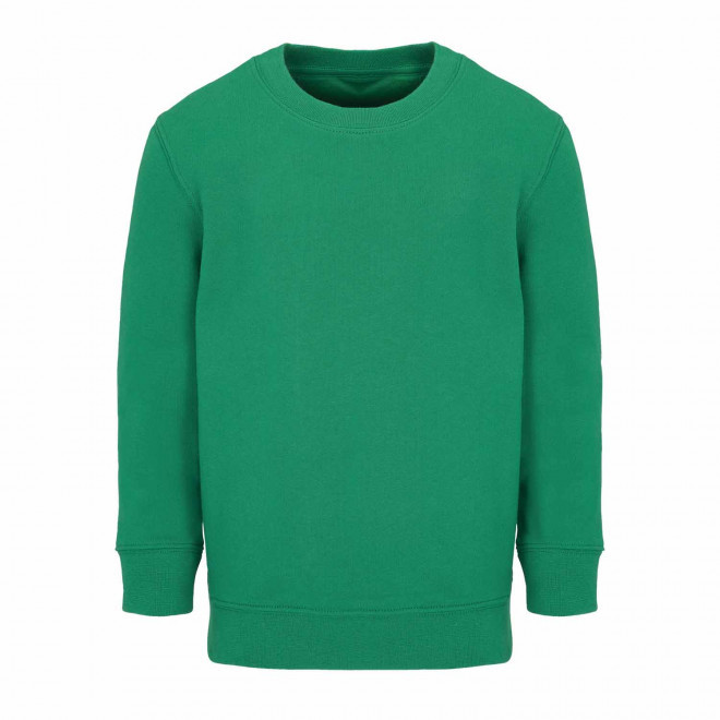 SWEAT SHIRT PERSONNALISABLE 'COLUMBIA KIDS' - vert prairie